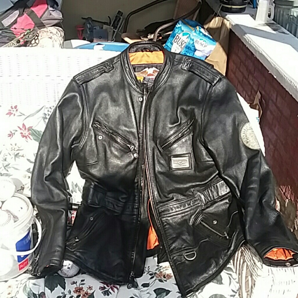 Beautiful Harley heavy riding jacket